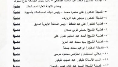 لجنة المصالحات