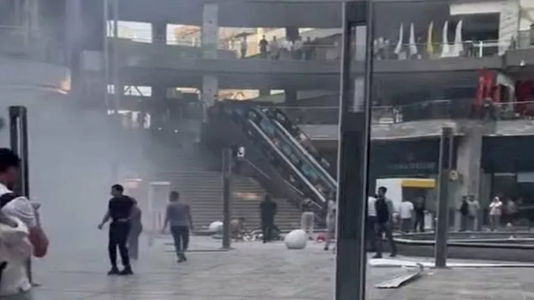 لحظات الرعب داخل مول شهير في القاهرة الجديدة