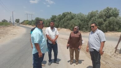 محافظ أسيوط استمرار تطوير الطرق المؤدية إلى الدير المحرق وآثار مير بالقوصية ضمن خطة تجميل مسار العائلة ا 7