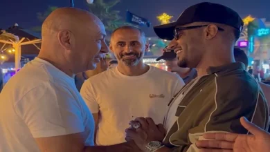 محمد رمضان يقابل حسام حسن قبل حفله في الساحل الشمالي