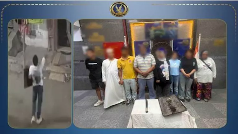 معاكسة فتيات تشعل مشاجرة بين 8 أشخاص بالمنتزه