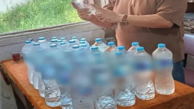 "مياه مغشوشة".. ضبط عبوات تحمل أسماء شركات معروفة في كفر الشيخ - صور