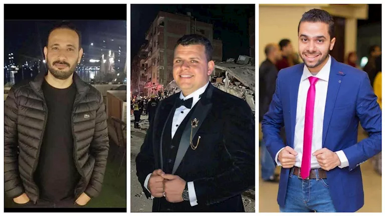 ننشر صور ضحايا انهيار عقار زفتى في الغربية