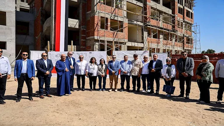 وزير التخطيط ومحافظ البحيرة يتفقدان المدرسة اليابانية بدمنهور | ضي النهار وزير التخطيط ومحافظ البحيرة يتفقدان المدرسة اليابانية بدمنهور