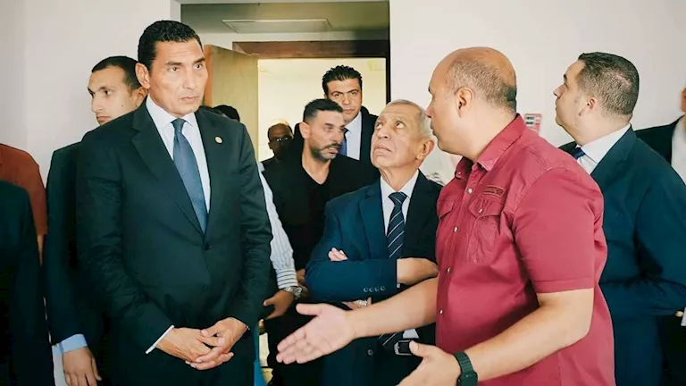 وزير الرياضة يكشف تفاصيل افتتاح استاد المصري الجديد - فيديو وصور