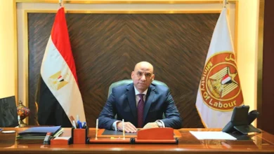 وزير العمل يتابع حادث انقلاب سيارة عمال بالجيزة