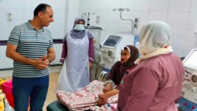 وكيل صحة بني سويف يتفقد وحدة الغسيل الكلوي بالميمون ويحيل طبيبًا للتحق