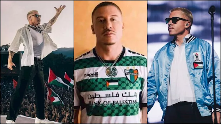 20 صورة لـ ماكليمور تضامن فيها مع القضية الفلسطينية