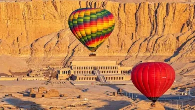 49 رحلة بالون طائر تقل 1300 سائح في سماء الأقصر
