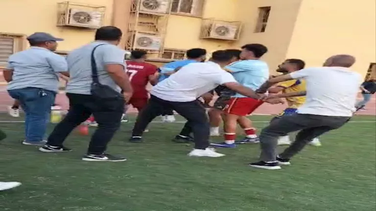 "اعتدوا على اللاعبين".. بيان رسمي من النصر عقب الاشتباكات أمام طنطا