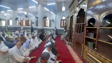 افتتاح مسجد أبو العمران بالمنيا بعد تطويره ورفع كفاءته (صور)