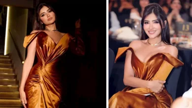 الفنانة مي عمر توجه رسالة بعد تكريمها كأفضل ممثلة لعام 2026