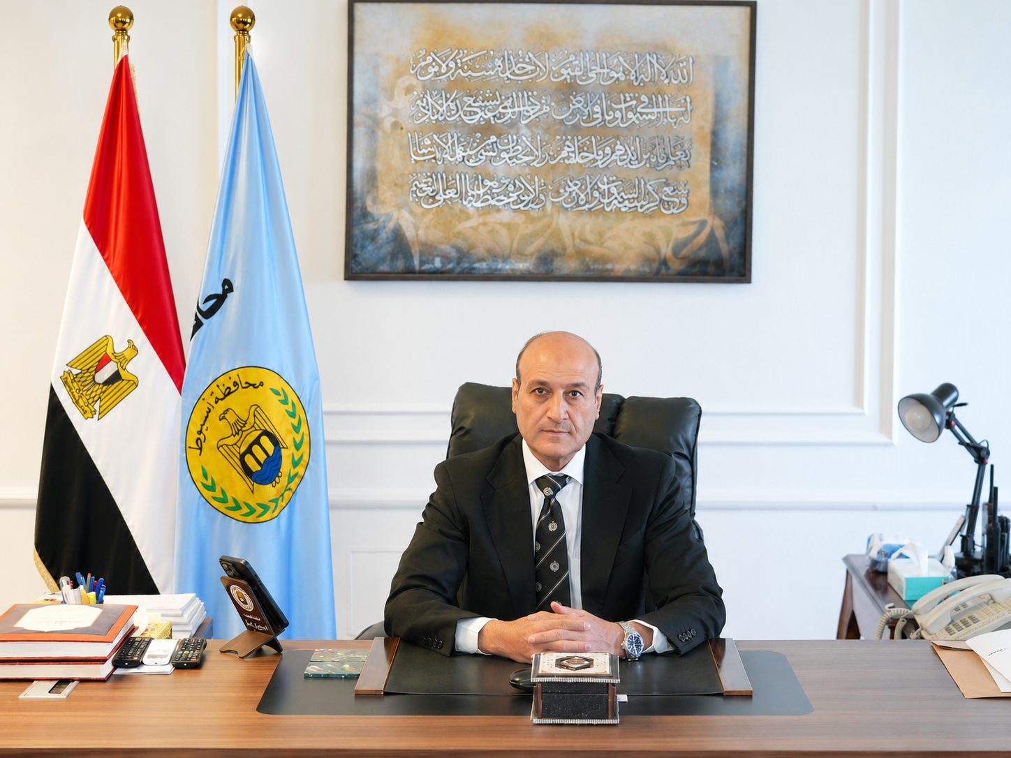 اللواء محمد علوان محافظ أسيوط