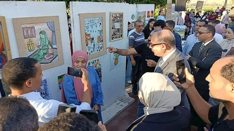 المنيا تستعرض كنوزها الأثرية في اليوم العالمي للسياحة - فيديو وصور