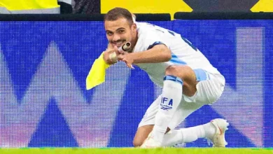 بسبب احتفال مثير.. طرد لاعب إسرائيل أمام النمسا في دوري الأمم | ضي النهار بسبب احتفال مثير.. طرد لاعب إسرائيل أمام النمسا في دوري الأمم