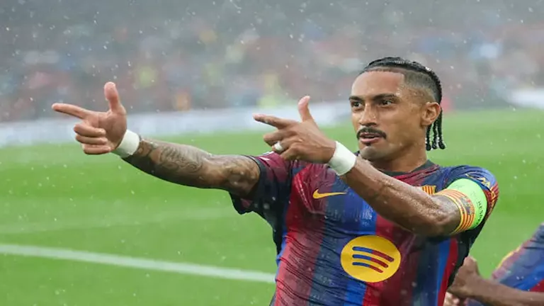 بعد مرور 7 جولات.. رافيينا علي صدارة ترتيب هدافي الدوري الأسباني