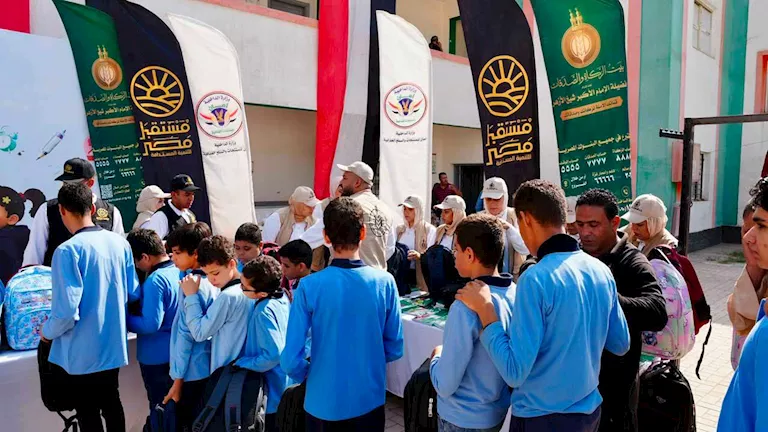بيت الزكاة: توزيع مليون حقيبة مدرسية وأدوات كتابية وملابس بالمحافظات | ضي النهار بيت الزكاة: توزيع مليون حقيبة مدرسية وأدوات كتابية وملابس بالمحافظات