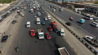 حادث على الدائري يعطل حركة أتوبيسات BRT - تفاصيل