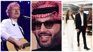 حدث بالفن| ديانا هشام تحتفل بعقد قرانها ورسالة تركي آل الشيخ  لـ عمرو دياب