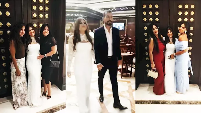 ديانا هشام تحتفل بعقد قرانها وسط أجواء عائلية