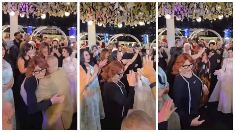 رقص نبيلة عبيد في حفل زفاف شقيق مدير أعمالها- فيديو | ضي النهار رقص نبيلة عبيد في حفل زفاف شقيق مدير أعمالها- فيديو