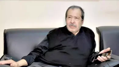 زوجة الفنان سامي عبدالحليم تطلب الدعاء له