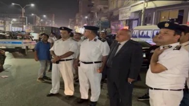 ضبط 411 حالة إشغال و40 دراجة بخارية و4 سيارات في حملة ببني سويف