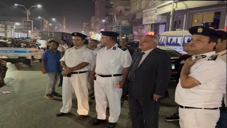 ضبط 411 حالة إشغال و40 دراجة بخارية و4 سيارات في حملة ببني سويف
