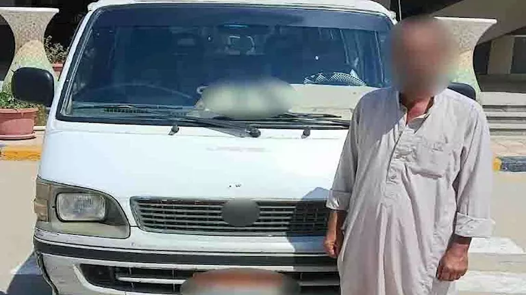 ضبط سائق ميكروباص طمس لوحته لتفادي المخالفات بالشرقية