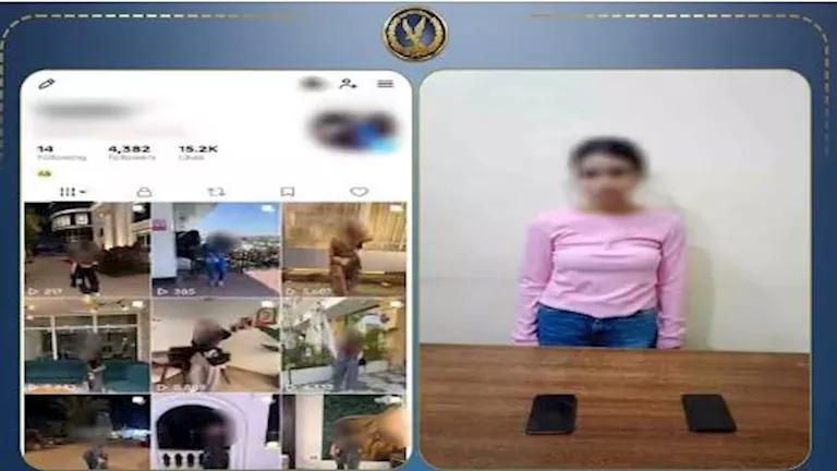 ضبط صانعة محتوى نشرت فيديوهات رقص بملابس خادشة للحياء