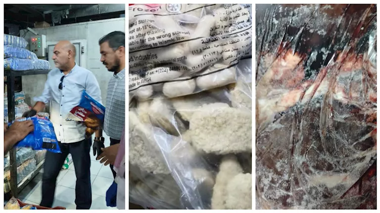 ضبط طن أغذية فاسدة في حملة مكبرة بشرق شبرا الخيمة | ضي النهار ضبط طن أغذية فاسدة في حملة مكبرة بشرق شبرا الخيمة