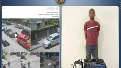 ضبط عاطل سرق محتويات سيارة بعد خلع زجاجها في مصر الجديدة