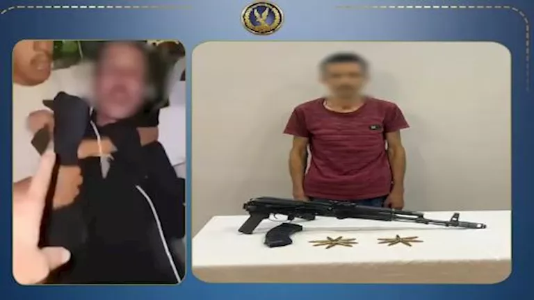 عباية حريمي للهروب.. ضبط متهم بقتل سيدة وإصابة 4 بالرصاص في قنا