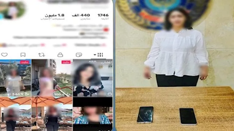 فيديوهات رقص خادشة للحياء توقع "بلوجر التجمع" في قبضة مباحث الآداب | ضي النهار فيديوهات رقص خادشة للحياء توقع "بلوجر التجمع" في قبضة مباحث الآداب