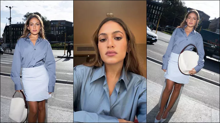 كنزي دياب تحضر إحدى عروض الأزياء في إيطاليا