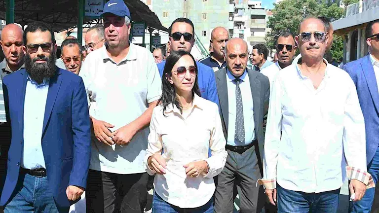 محافظ البحيرة تتفقد مجمع مواقف إيتاي البارود الجديد
