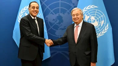 مدبولي لجوتيريش: مصر تدعم إصلاح الأمم المتحدة وتتمسك بحقوق الدول النام