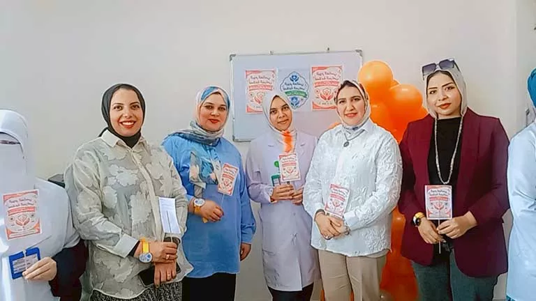 مستشفى الأمراض التنفسية بالعاشر يحتفي بسلامة المرضى (صور) | ضي النهار مستشفى الأمراض التنفسية بالعاشر يحتفي بسلامة المرضى (صور)