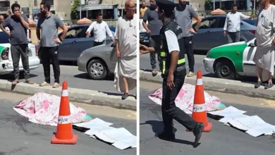 مصرع سائق عربة كارو دهسًا بجوار كوبري أبو الريش بدمنهور