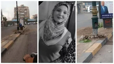 مصرع سيدة وإصابة آخرين إثر اصطدام سيارة بعمود بـ شبين الكوم