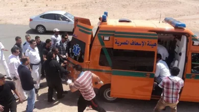 مصرع شاب دهسًا أسفل عجلات سيارة نقل في شرق التفريعة ببورسعيد