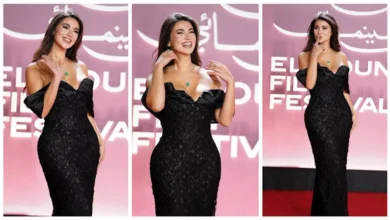 10 صور لـ هدى الإتربي بعرض "الربيع في إمروز" ضمن مهرجان الجونة السينما