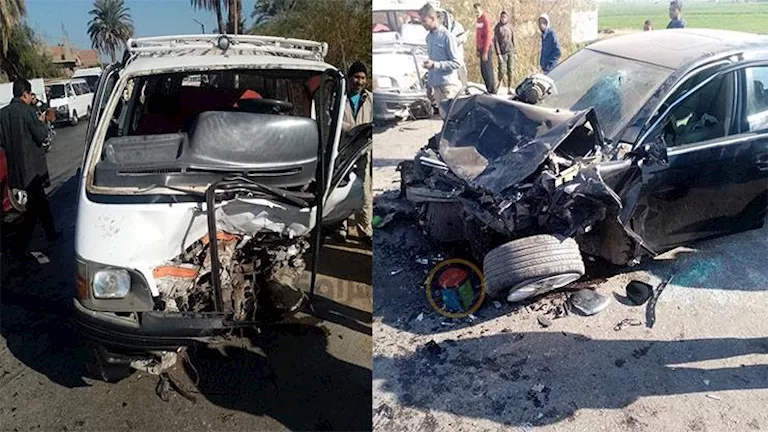 9 وفيات و20 مصابًا في حادث تصادم مروع على الطريق الأوسطي