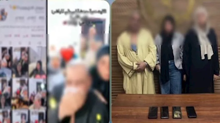 أب يستغل ابنتيه في التسول الإلكتروني بفيديوهات مبتذلة و"الآداب" تضبطهم
