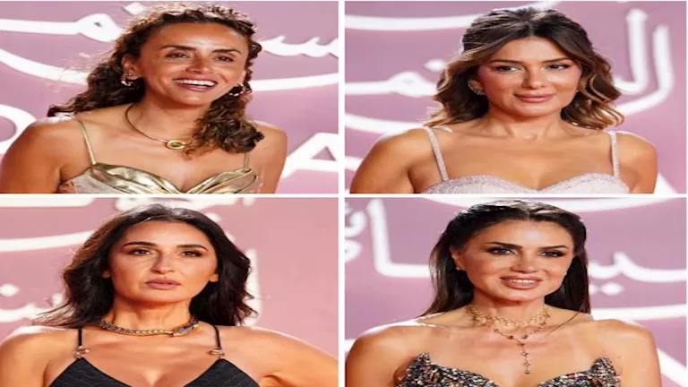 أجرأ إطلالة لنجمات الفن في اليوم السادس من مهرجان الجونة