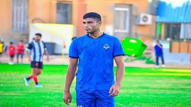 إصابة أحمد خالد لاعب بترول أسيوط أمام الزمالك