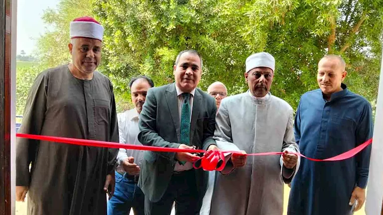 افتتاح مسجدين بعد الإحلال والتجديد ببني سويف