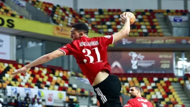 الأهلي يهزم بترو أتليتكو ويتأهل لنصف نهائى بطولة أفريقيا لليد