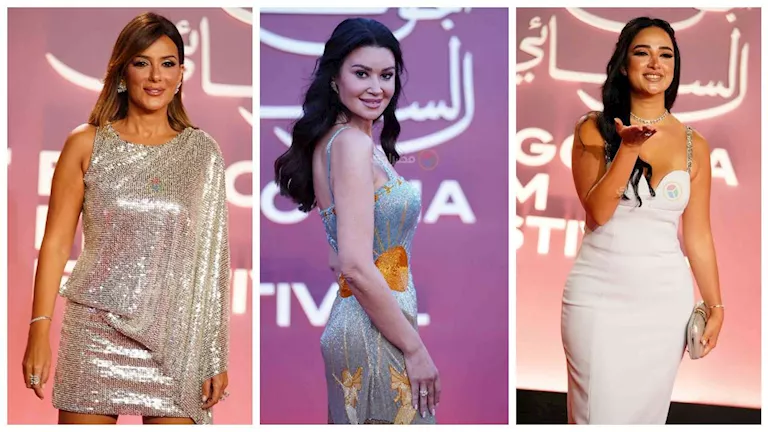 بالصور- نجوم الفن على ريد كاربت الجونة السينمائي | ضي النهار بالصور- نجوم الفن على ريد كاربت الجونة السينمائي