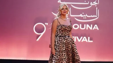 بوسي شلبي بإطلالة ملفتة في سادس أيام مهرجان الجونة